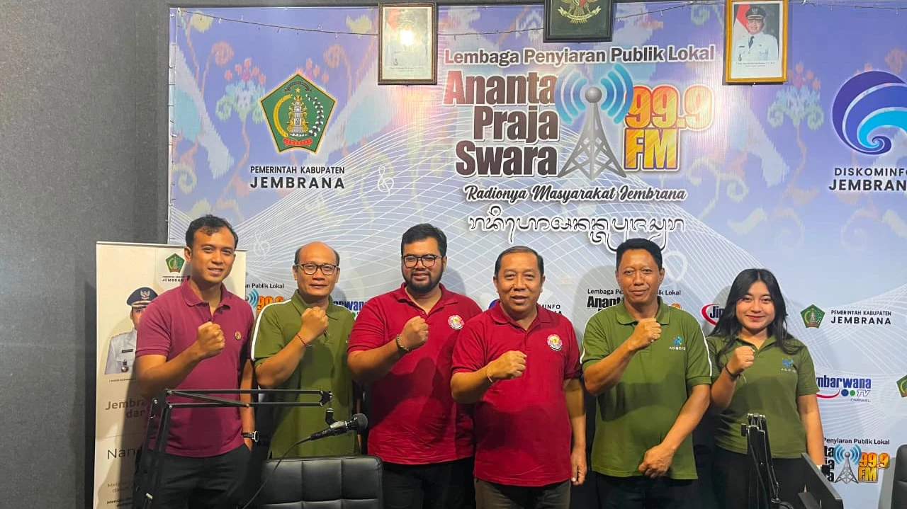 KPID Bali Laksanakan Monitoring dan Evaluasi di LPPL Radio Ananta Praja Swara, Perkuat Kualitas Penyiaran Publik di Jembrana