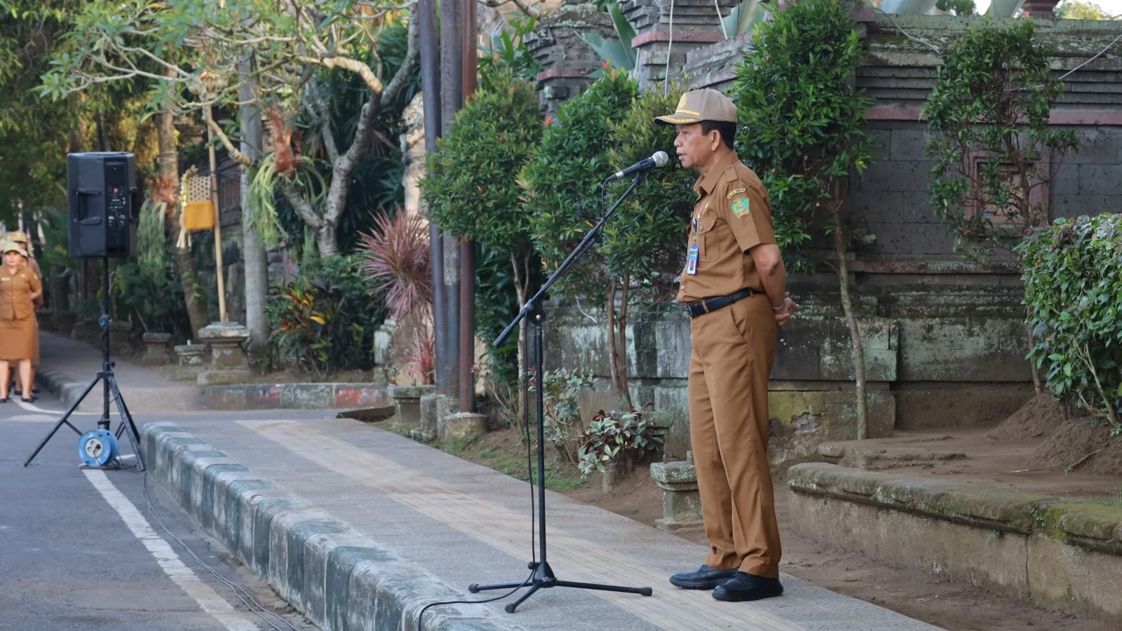 Apel Awal Juli, Pemkab Jembrana Matangkan Kesiapan Program Perlinsos, Sosialisasi PMI, dan HUT Kota Negara ke-131