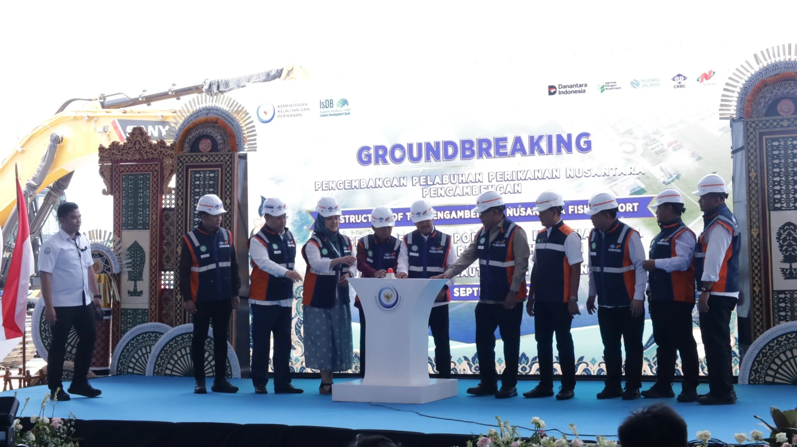Groundbreaking PPN Pengambengan, Langkah Besar Menuju Pusat Perikanan Modern dan Pasar Ikan Internasional