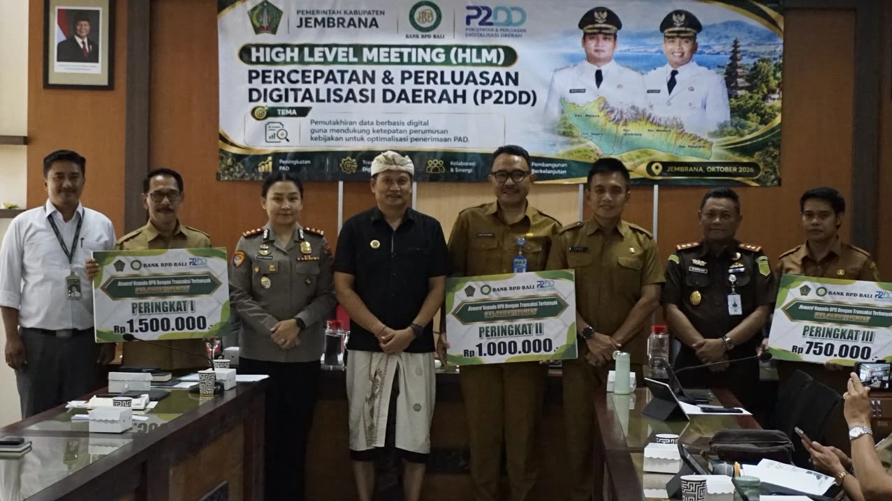 Sikapi Penurunan Dana Transfer Pusat, Pemkab Jembrana Pacu Efisiensi Belanja dan Akselerasi Digitalisasi PAD