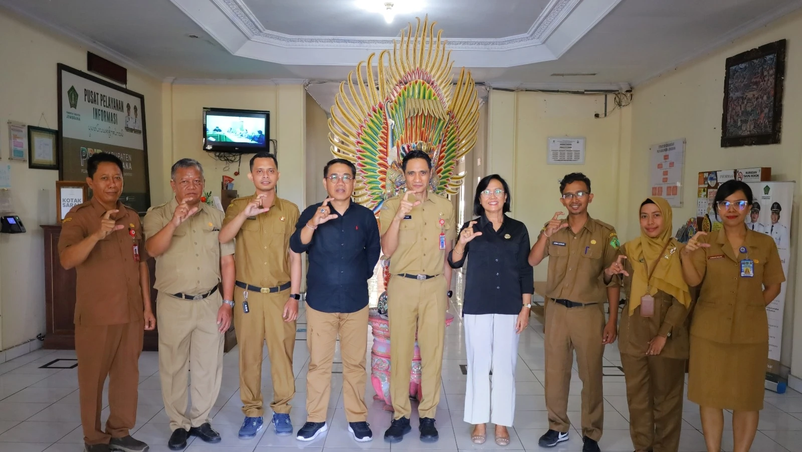 Lolos Sepuluh Usulan KIP, Pemkab Jembrana Terima Visitasi Monev KIP Tahun 2026 dari Komisi Informasi Bali