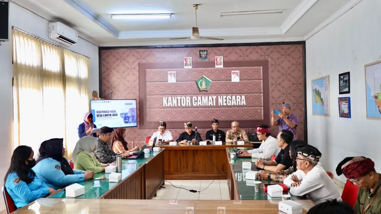 Perkuat Data Pesisir Berkualitas, Diseminasi Hasil Desa Cantik 2026 Dukung Perencanaan Pembangunan Berbasis Data di Jembrana