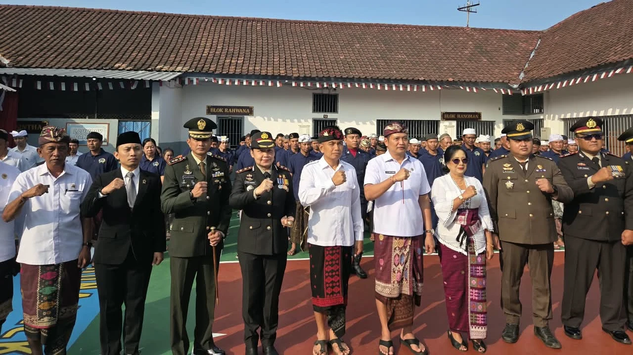 123 Warga Binaan Rutan Negara Terima Remisi HUT ke-81 RI, Satu Langsung Bebas