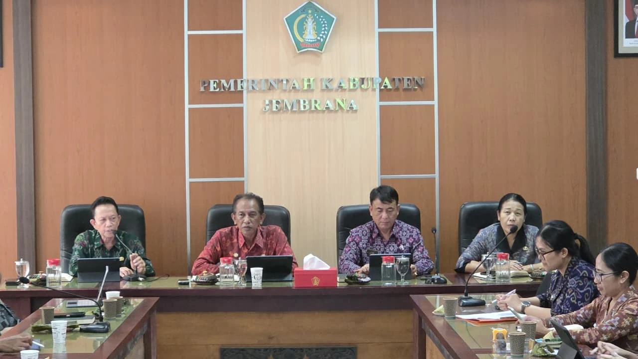 Koordinasi Lintas Sektor Pemkab Jembrana: Akselerasi Target Pembangunan dan Pelayanan Publik
