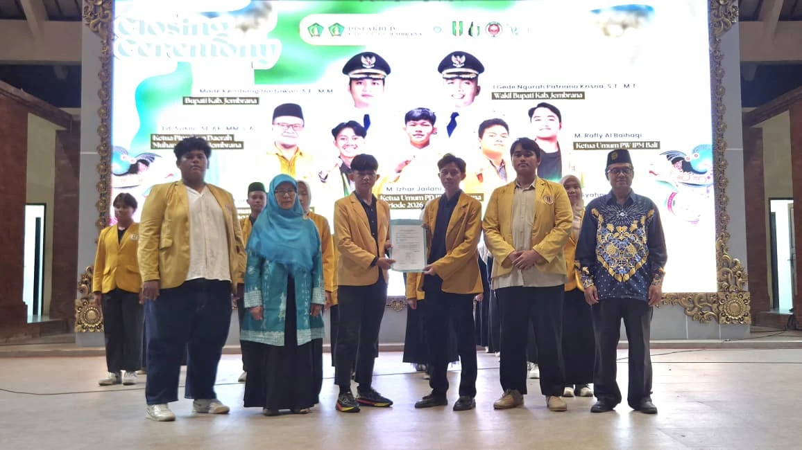 SENADA Pelajar Fest 2026 Sukses Ditutup, Pengurus PD IPM Jembrana 2026–2028 Resmi Dilantik